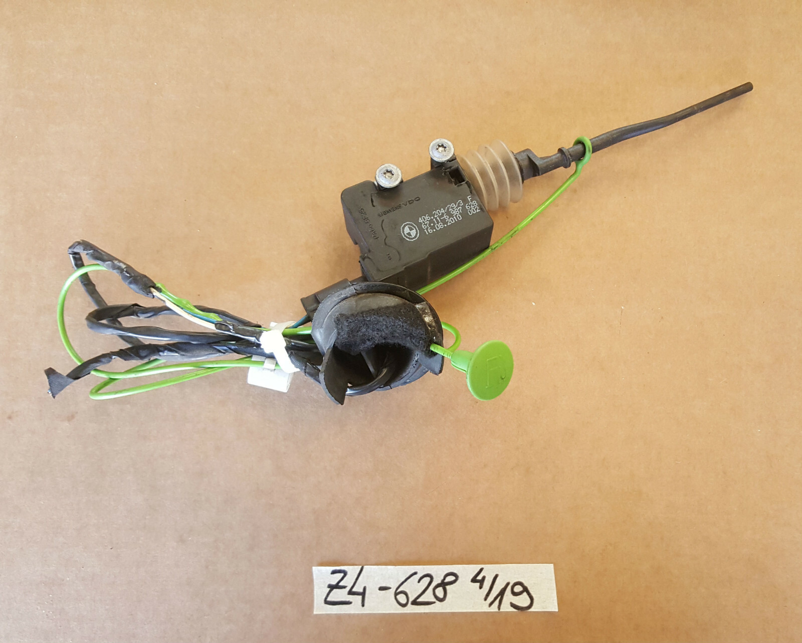 BMW Z4 E85  E86 ZV Stellantrieb Tank Klappe Verriegelung Einfüllklappe 6987628