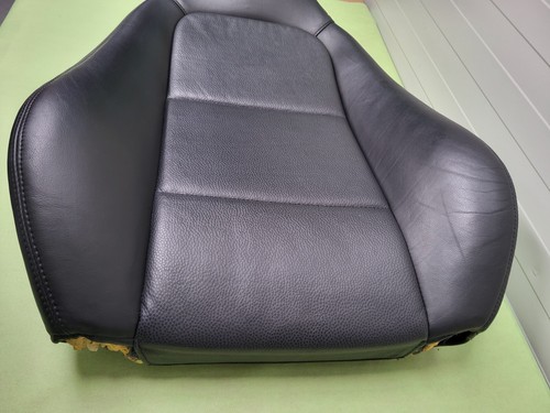 BMW Z3 Roadster Fahrer Sitz Oberteil  Leder schwarz Rücken Lehne OHNE Heizung