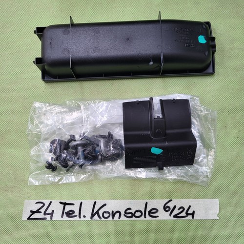 BMW Z4 E85 Plastik Einsatz Telefon Konsole 6924064 Mittelkonsole hinten schwarz