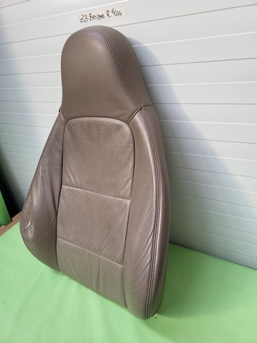 BMW Z3 Beifahrer Sitz Oberteil Leder beige Rücken Lehne Bezug RECHTS  – Bild 2