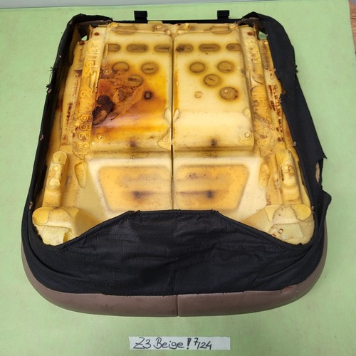 BMW Z3 Roadster Fahrer Sitz Unterteil Leder beige Sitzfläche Polster Bezug LINKS