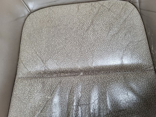 BMW Z3 Roadster Fahrer Sitz Unterteil Leder beige Sitzfläche Polster Bezug LINKS