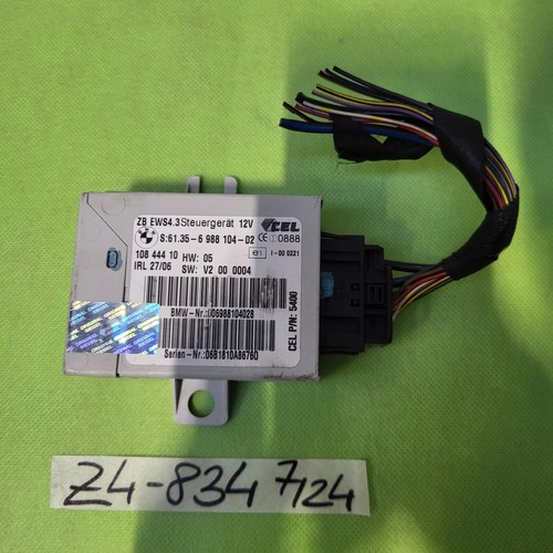 BMW Z4 E85 Steuergerät N46 Motor 7561834 EWS Modul 9127086 mit 1 Schlüssel Chip – Bild 3