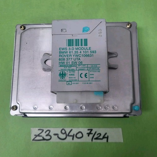 BMW Z3 Roadster Motorsteuergerät EWS Zündschloss Türschloss M43 Motor Schlüssel – Bild 3