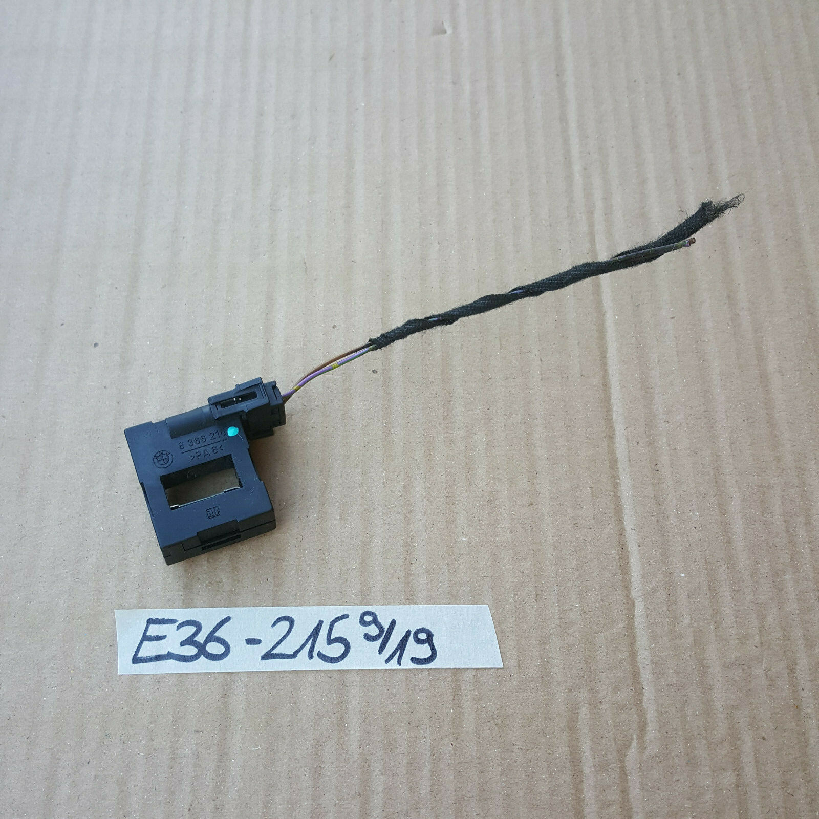 BMW E36 + Z3 E31 E32 E34  Radio Kontakt 8366215 Diebstahl Warnanlage DWA – Bild 1