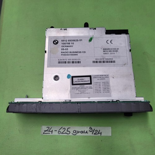 BMW Z4 E85 E86 CD Radio BMW Business Audio Tuner CD Player  6935625 Grau – Bild 4