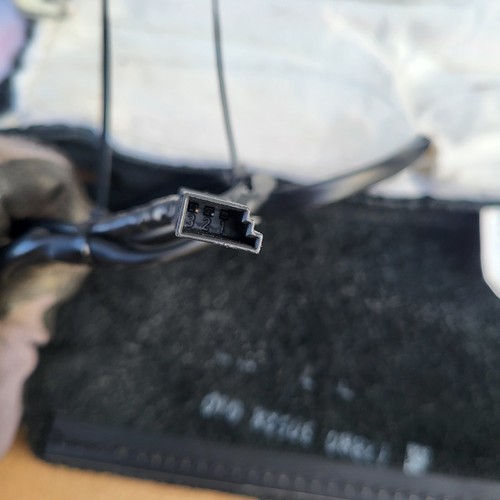 BMW Z4 E85 Sensor Matte Sitzheizung Beifahrer Leder Sitz Bezug Oregon Schwarz 