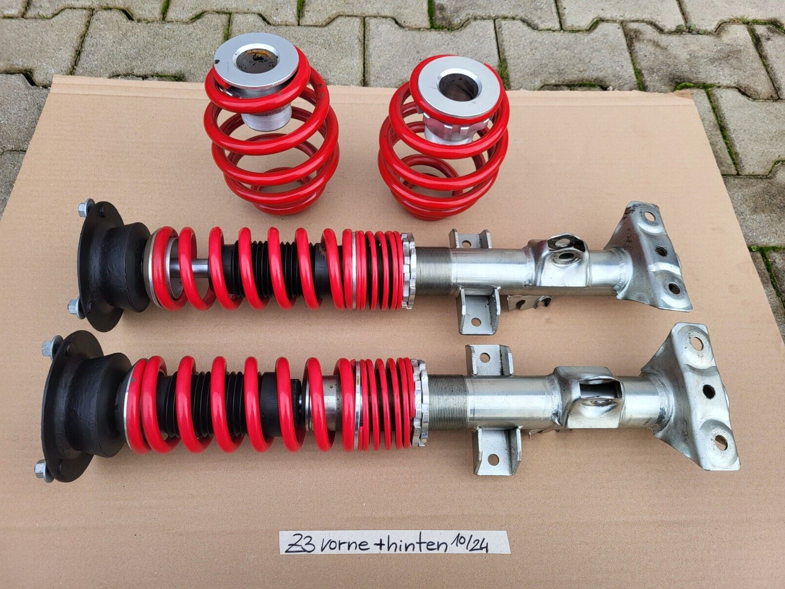 BMW E36 + Z3 TA Gewinde Fahrwerk Feder Fahrwerksfeder VORNE HINTEN rechts links – Bild 8