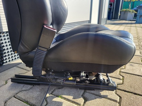 BMW Z3 Roadster Fahrer Sport Sitz Leder Oregon schwarz Sitzheizung ABHOLUNG – Bild 11