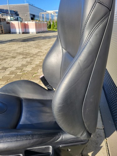 BMW Z3 Roadster Fahrer Sport Sitz Leder Oregon schwarz Sitzheizung ABHOLUNG – Bild 5