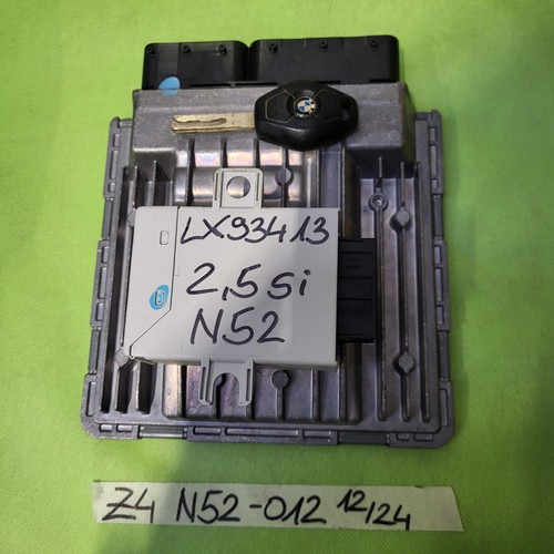 BMW Z4 Motorsteuergerät 7567012 N52 EWS Modul 6988104 + 1 Schlüssel 2,5 si Motor – Bild 2