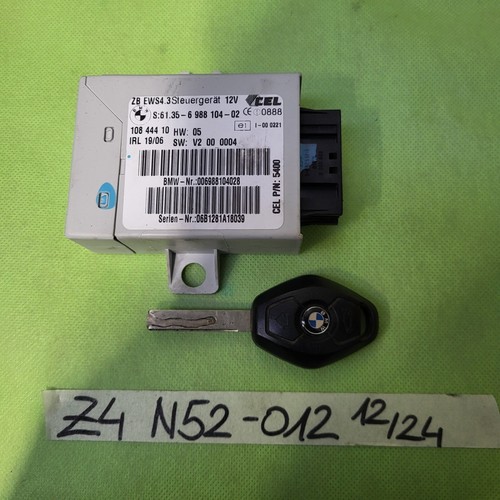 BMW Z4 Motorsteuergerät 7567012 N52 EWS Modul 6988104 + 1 Schlüssel 2,5 si Motor – Bild 3