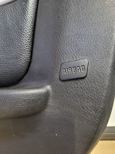 BMW Z3 Tür Verkleidung Leder Schwarz RECHTS + Griff + Chrom Leiste Airbag-Klappe – Bild 5