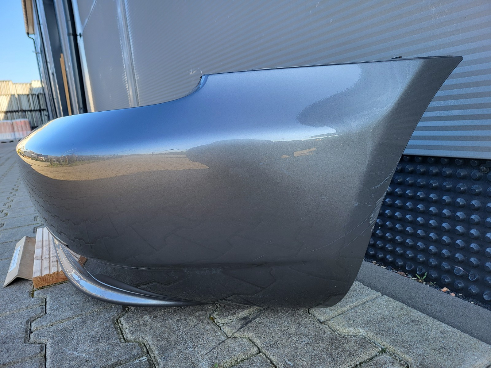 BMW Z3 Facelift Heckstoßstange Stoßfänger HINTEN Heckschürze Grau ABHOLUNG 