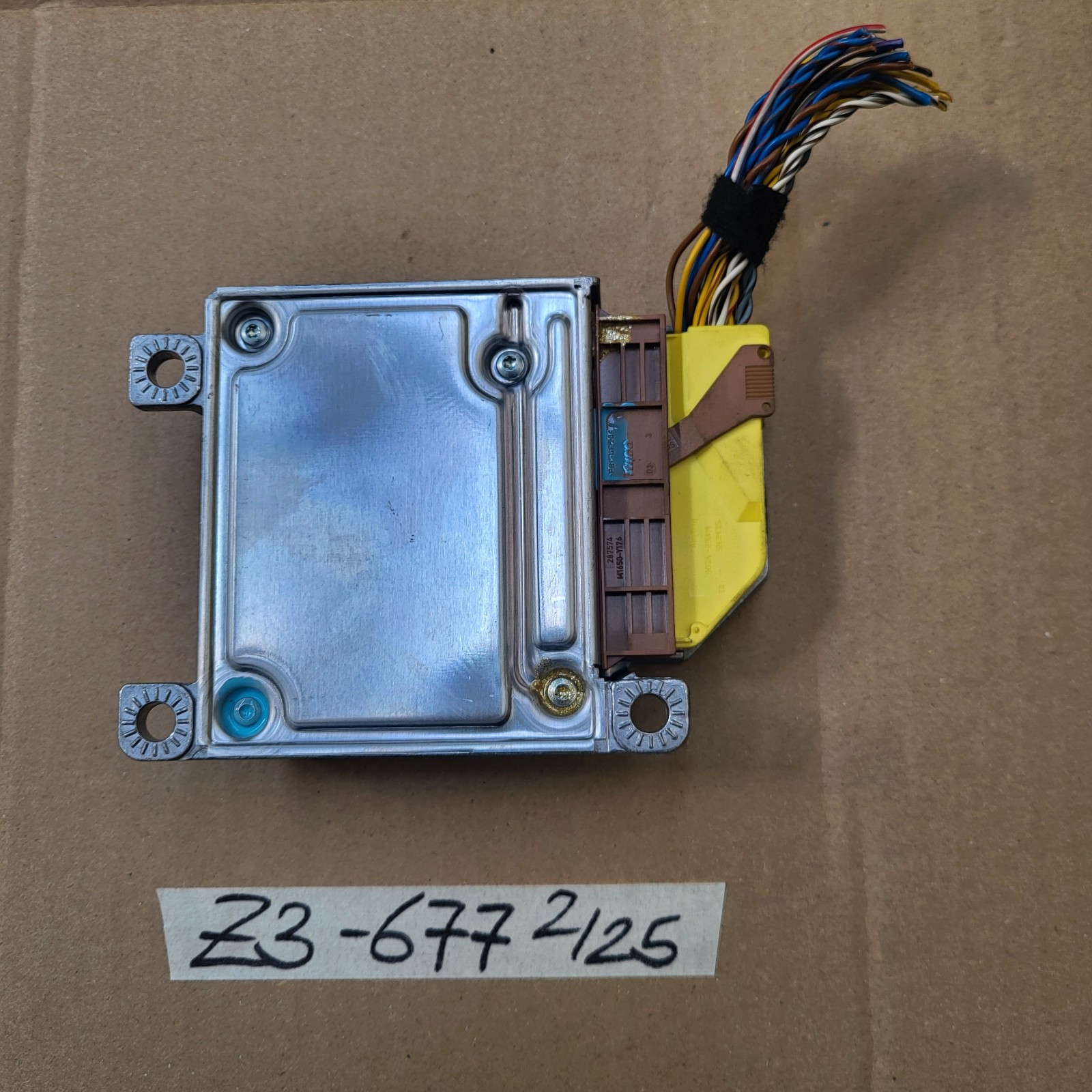 BMW Z3 Roadster Facelift Steuergerät Airbag Sensor AB Modul 6910677 ABHOLUNG  – Bild 2