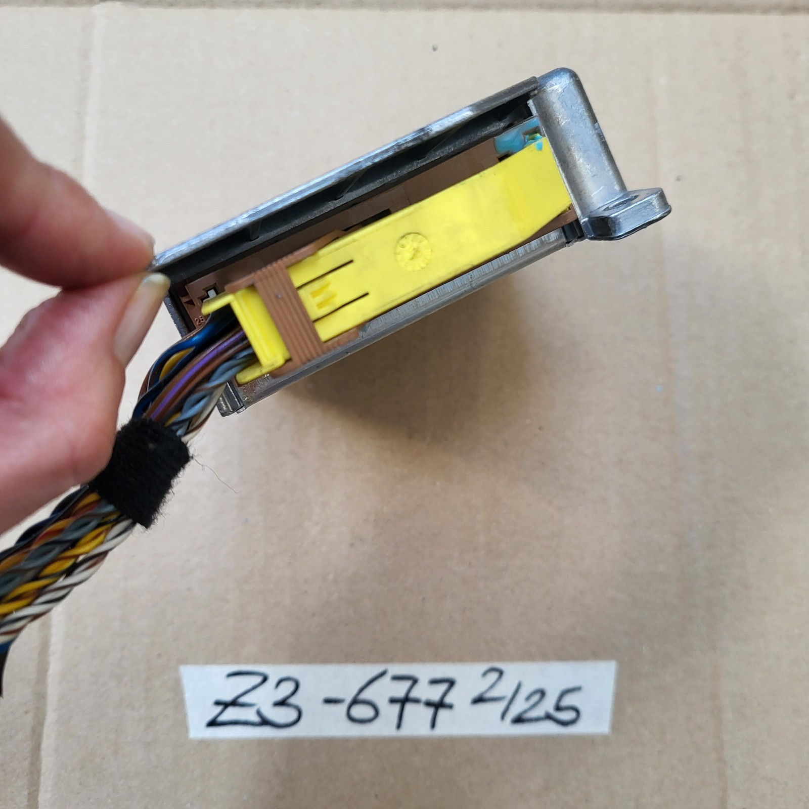 BMW Z3 Roadster Facelift Steuergerät Airbag Sensor AB Modul 6910677 ABHOLUNG  – Bild 3