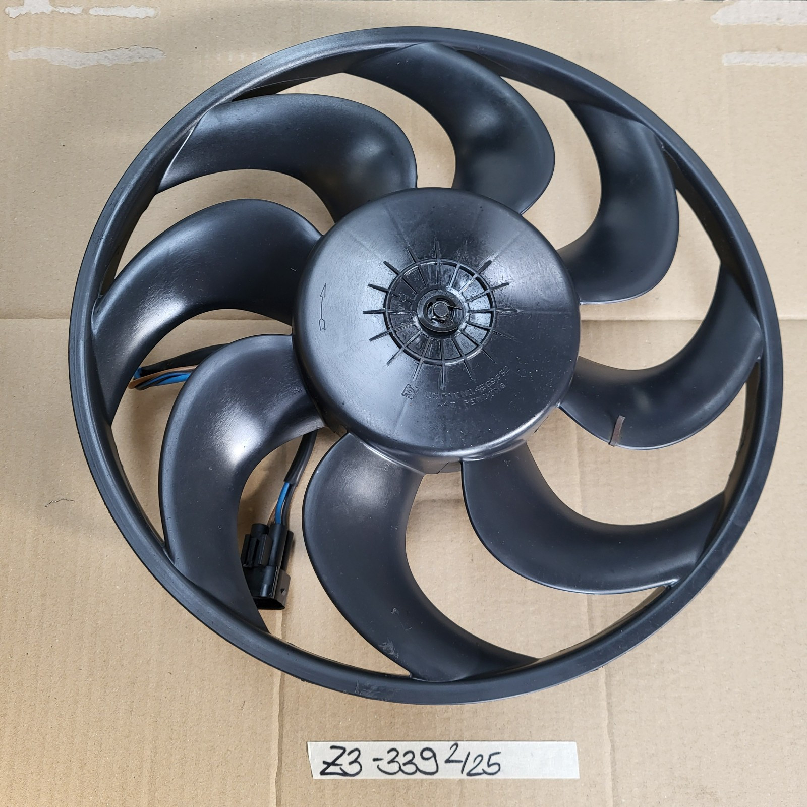 BMW E36 + Z3  Drucklüfter Klima Zusatz Lüfter Motor mit Flügelrad 6908339 – Bild 2