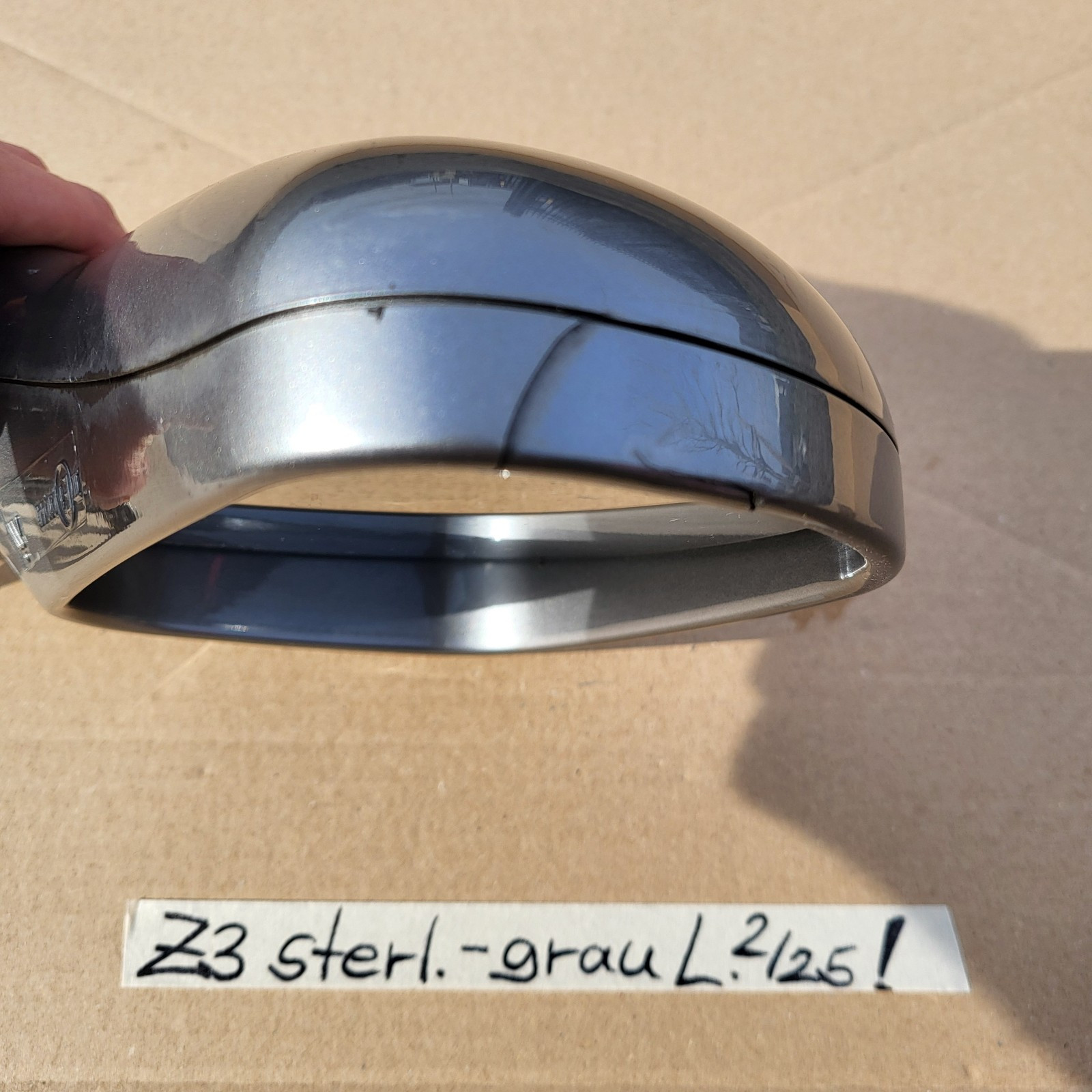 BMW Z3 Roadster Coupe Seiten Außen Spiegel LINKS sterling Grau Metallic RHD – Bild 4