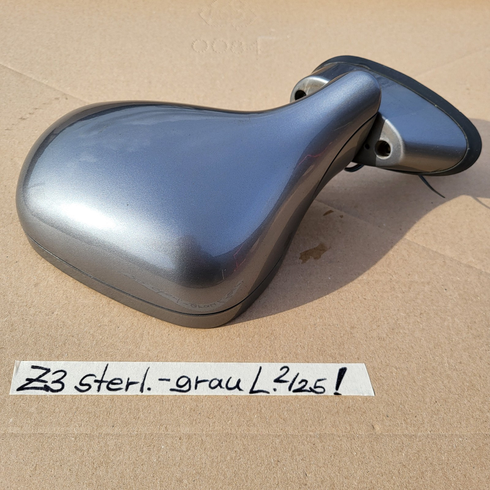 BMW Z3 Roadster Coupe Seiten Außen Spiegel LINKS sterling Grau Metallic RHD – Bild 5
