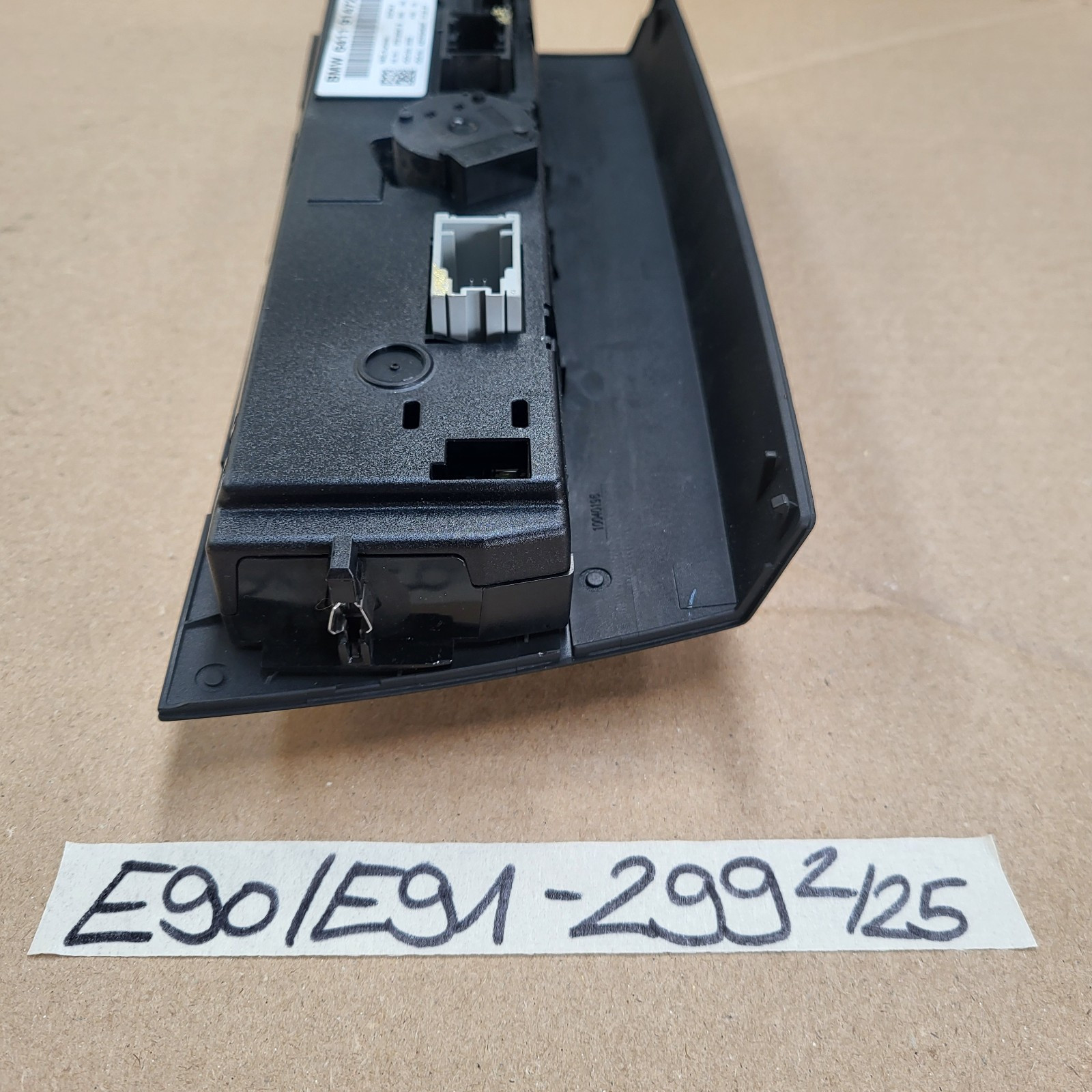 BMW E90 E91 E92 E93 Klimabedienteil mit Chrom Bedienteil Klimaautomatik 9147299 – Bild 4