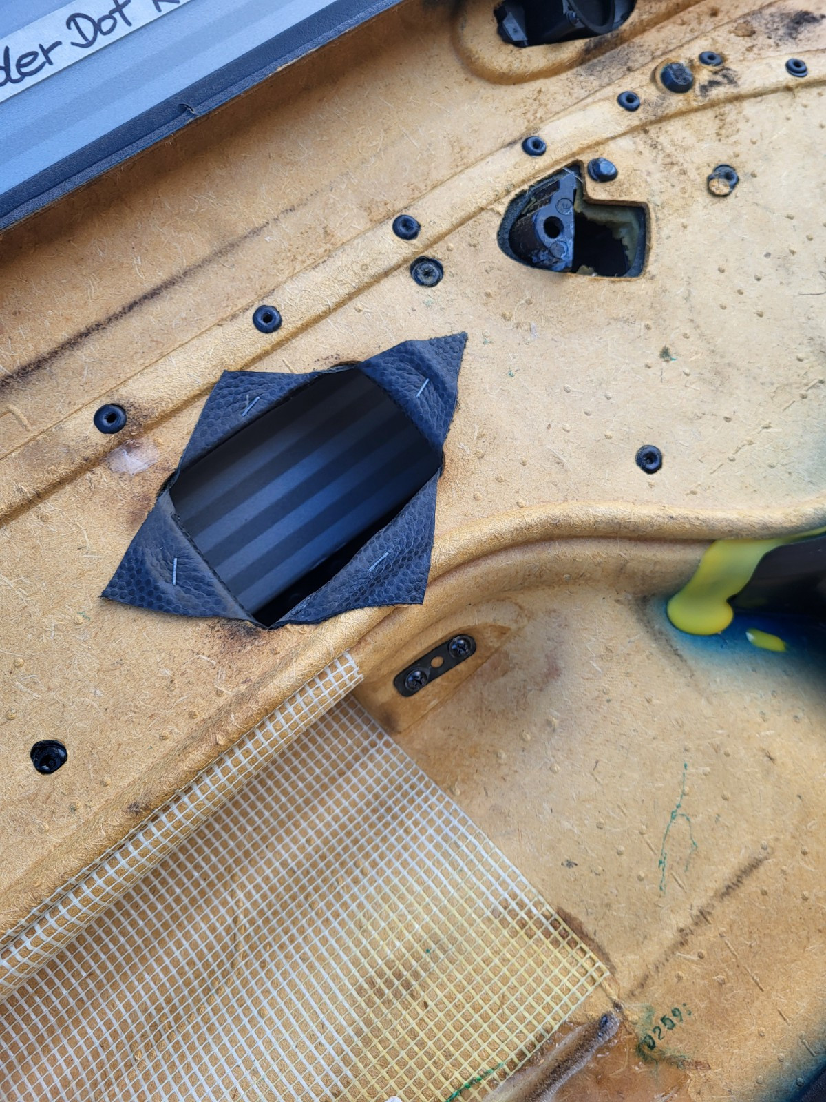 BMW Z3 Roadster Coupe Tür Verkleidung Leder Dot Schwarz RECHTS mit Türgriff – Bild 11