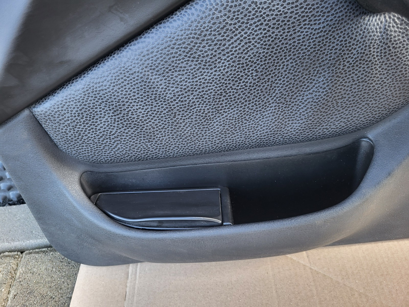 BMW Z3 Roadster Coupe Tür Verkleidung Leder Dot Schwarz RECHTS mit Türgriff – Bild 8