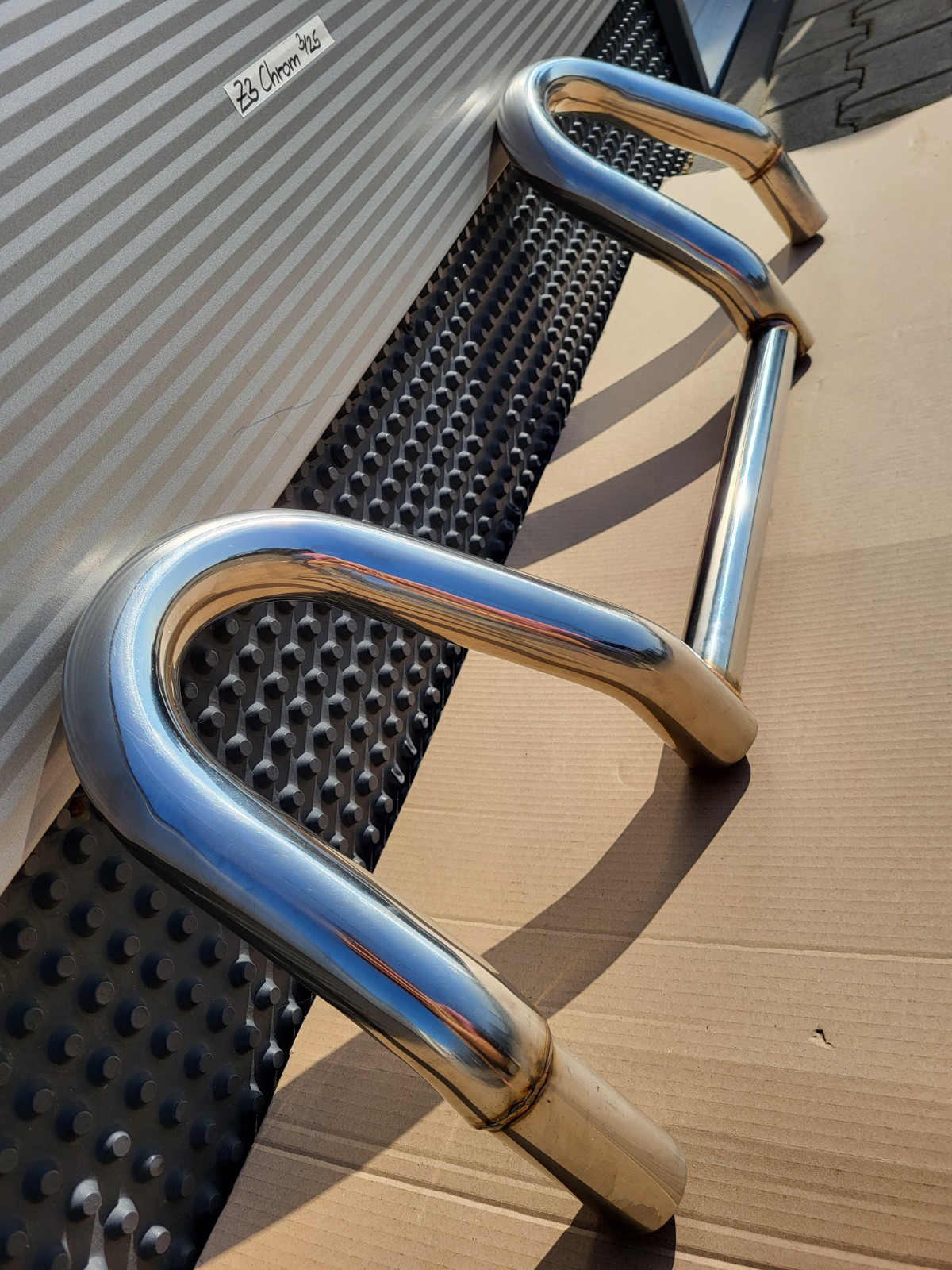 BMW Z3 Roadster Überrollbügel Chrom Überroll Schutz Bügel Edelstahl  Poliert