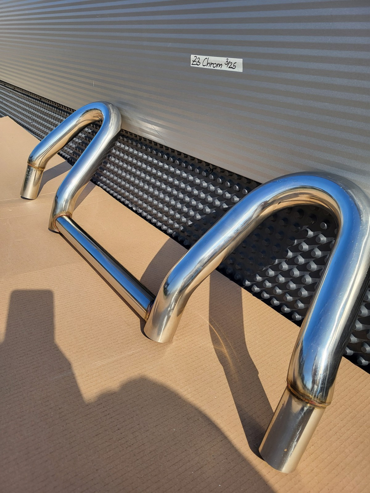 BMW Z3 Roadster Überrollbügel Chrom Überroll Schutz Bügel Edelstahl  Poliert