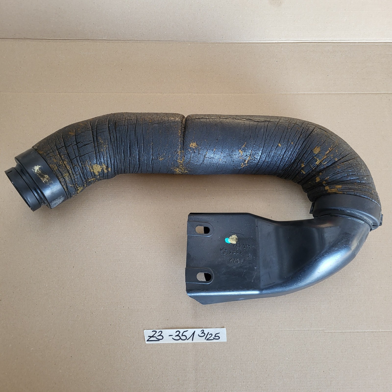 BMW Z3 Roadster Luft Schlauch Rohr Luftkanal Schnorchel 1743351 Ansaugrohr