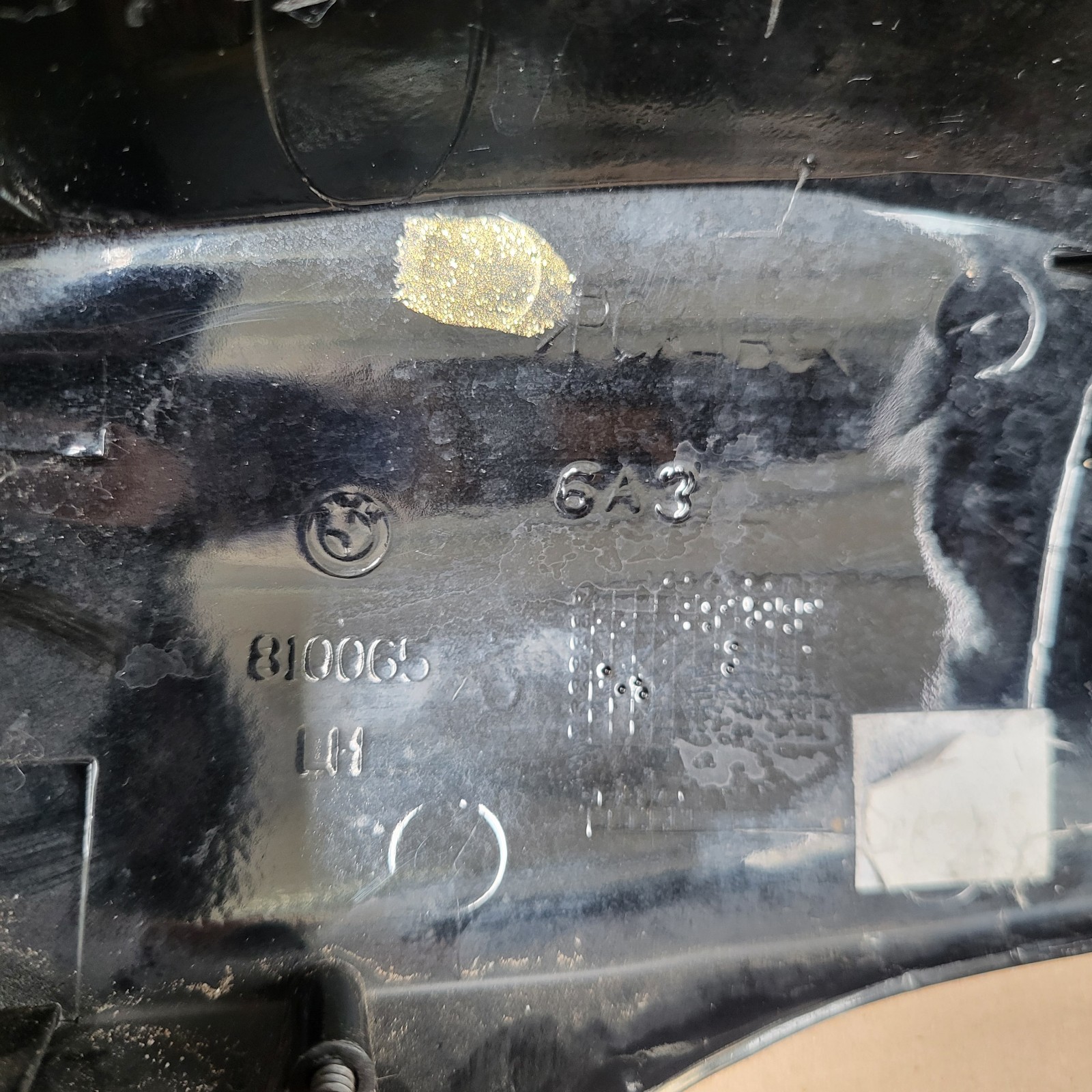 BMW Z4 E85 E86 Seiten Außen Spiegel Kappe Gehäuse LINKS black saphir schwarz