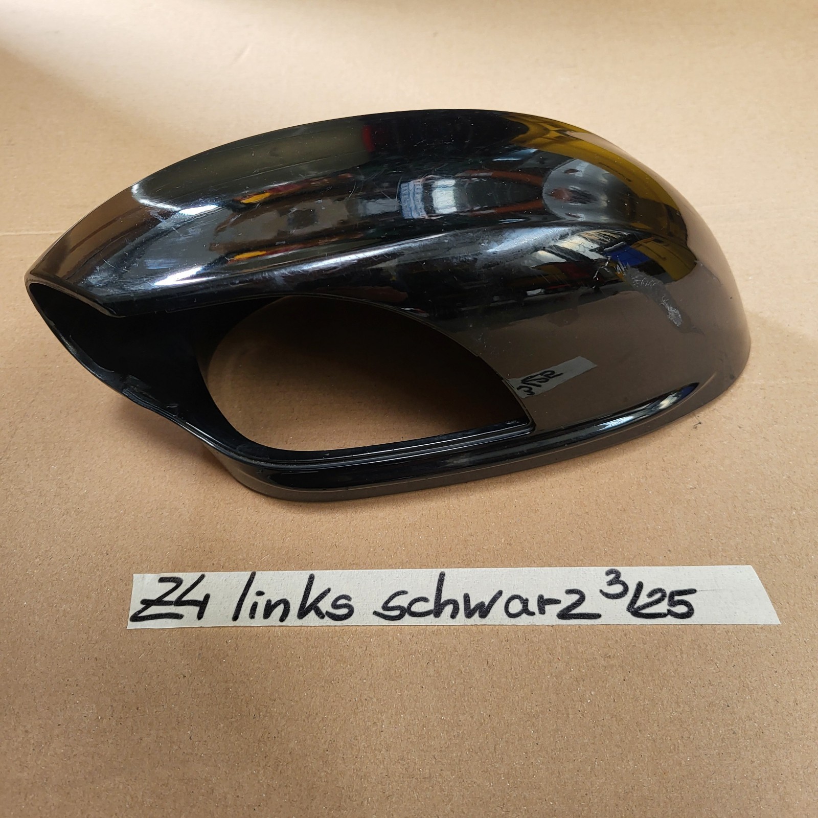 BMW Z4 E85 E86 Seiten Außen Spiegel Kappe Gehäuse LINKS black saphir schwarz