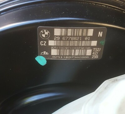 BMW Z4 Facelift Bremskraftverstärker 6778821 Bremskraftregler Hauptbremszylinder – Bild 3