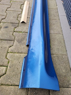 Schweller BMW Z3 Roadster Seiten Außen Schweller Leiste LINKS Blau  ABHOLUNG  – Bild 6