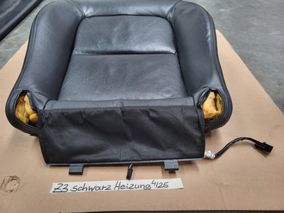 BMW Z3 Roadster Fahrer Sitz Kissen Unterteil Leder schwarz black Sitz Heizung  – Bild 4