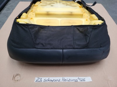 BMW Z3 Roadster Fahrer Sitz Kissen Unterteil Leder schwarz black Sitz Heizung  – Bild 6