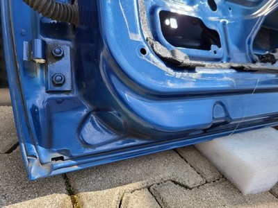 BMW Z3 Roadster Beifahrer Tür RECHTS Blau Topas Blau Kratzer Dellen ABHOLUNG 