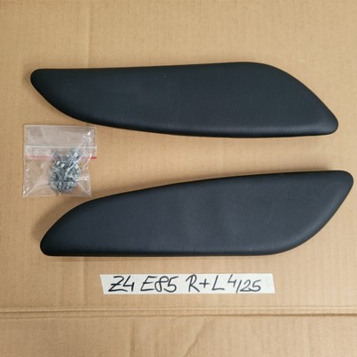 BMW Z4 E85 E86 Mittelkonsole Verkleidung Leder Blende Kniepad rechts + links – Bild 1