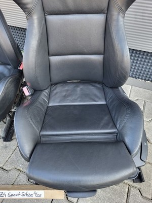 Sitze BMW Z4 E85 Fahrer + Beifahrer Sport Sitz Leder ohne Sitzheizung  ABHOLUNG – Bild 11