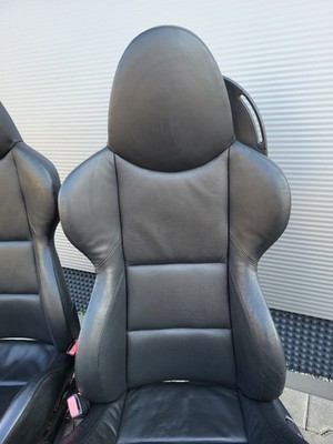 Sitze BMW Z4 E85 Fahrer + Beifahrer Sport Sitz Leder ohne Sitzheizung  ABHOLUNG – Bild 3