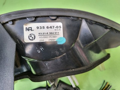 BMW Z3 Roadster Rückleuchte Rücklicht Bremslicht 8384511 HINTEN LINKS rot weiss – Bild 7