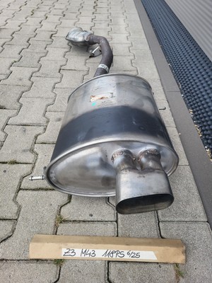 BMW Z3 Auspuff  1247445  Mittel + Endschalldämpfer 1437979 Endtopf M43  ABHOLUNG – Bild 2