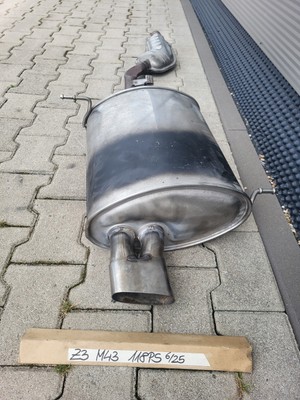 BMW Z3 Auspuff  1247445  Mittel + Endschalldämpfer 1437979 Endtopf M43  ABHOLUNG – Bild 6