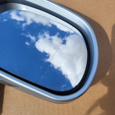 BMW Z3 Roadster Seiten Außen Spiegel Glas + Motor RECHTS Arktis Silber Metallic  – Bild 2