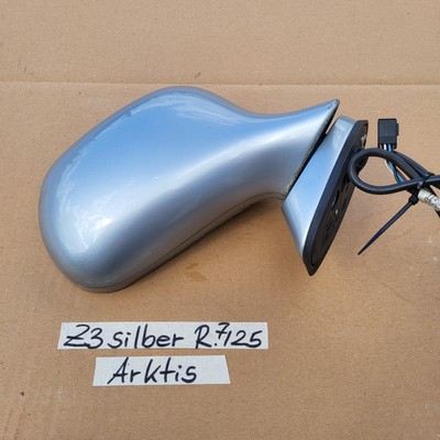 BMW Z3 Roadster Seiten Außen Spiegel Glas + Motor RECHTS Arktis Silber Metallic  – Bild 4