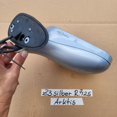 BMW Z3 Roadster Seiten Außen Spiegel Glas + Motor RECHTS Arktis Silber Metallic  – Bild 5