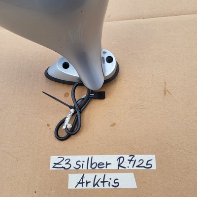 BMW Z3 Roadster Seiten Außen Spiegel Glas + Motor RECHTS Arktis Silber Metallic  – Bild 10