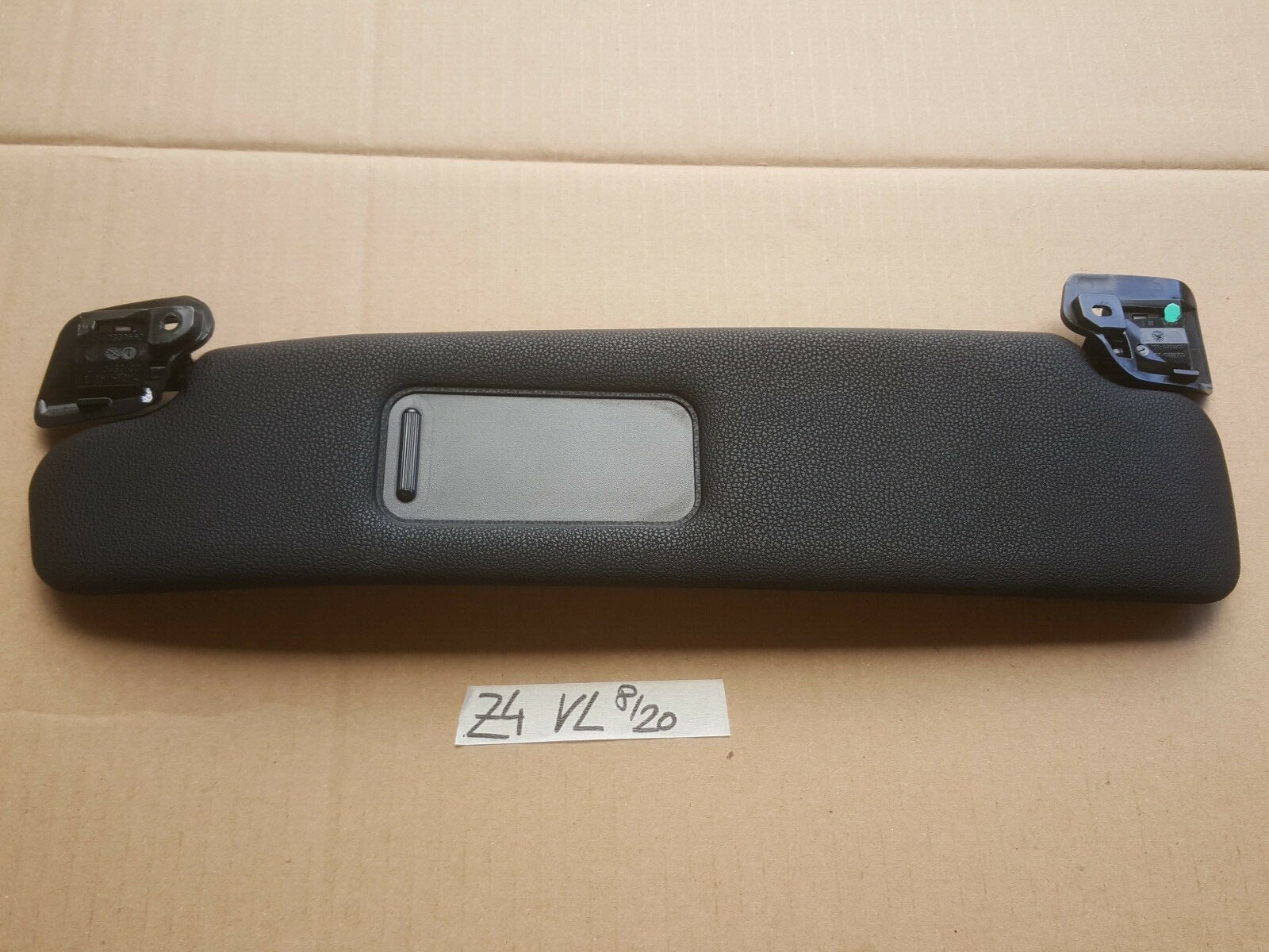 BMW Z4 E85 Sonnenblende Sonnen Schutz Blende black schwarz VORNE LINKS 7016665 – Bild 2