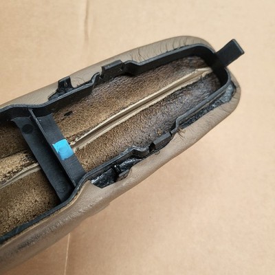 BMW Z3 Roadster Abdeckung für Handbremshebel Leder Sack Handbremse RHD Beige – Bild 4