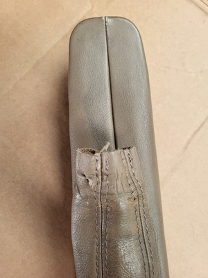 BMW Z3 Roadster Abdeckung für Handbremshebel Leder Sack Handbremse RHD Beige – Bild 9