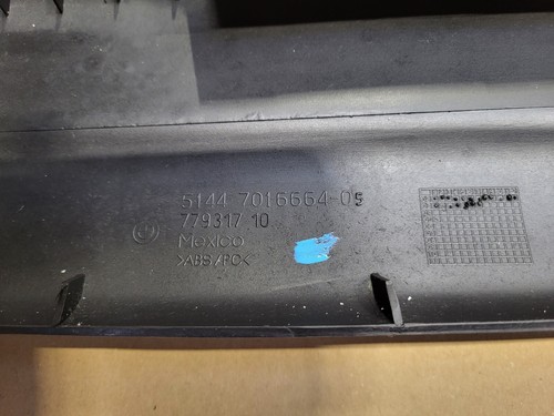 BMW Z4 E85 Abdeckung Frontscheibe oben innen Blende Verkleidung Windlauf 7016664